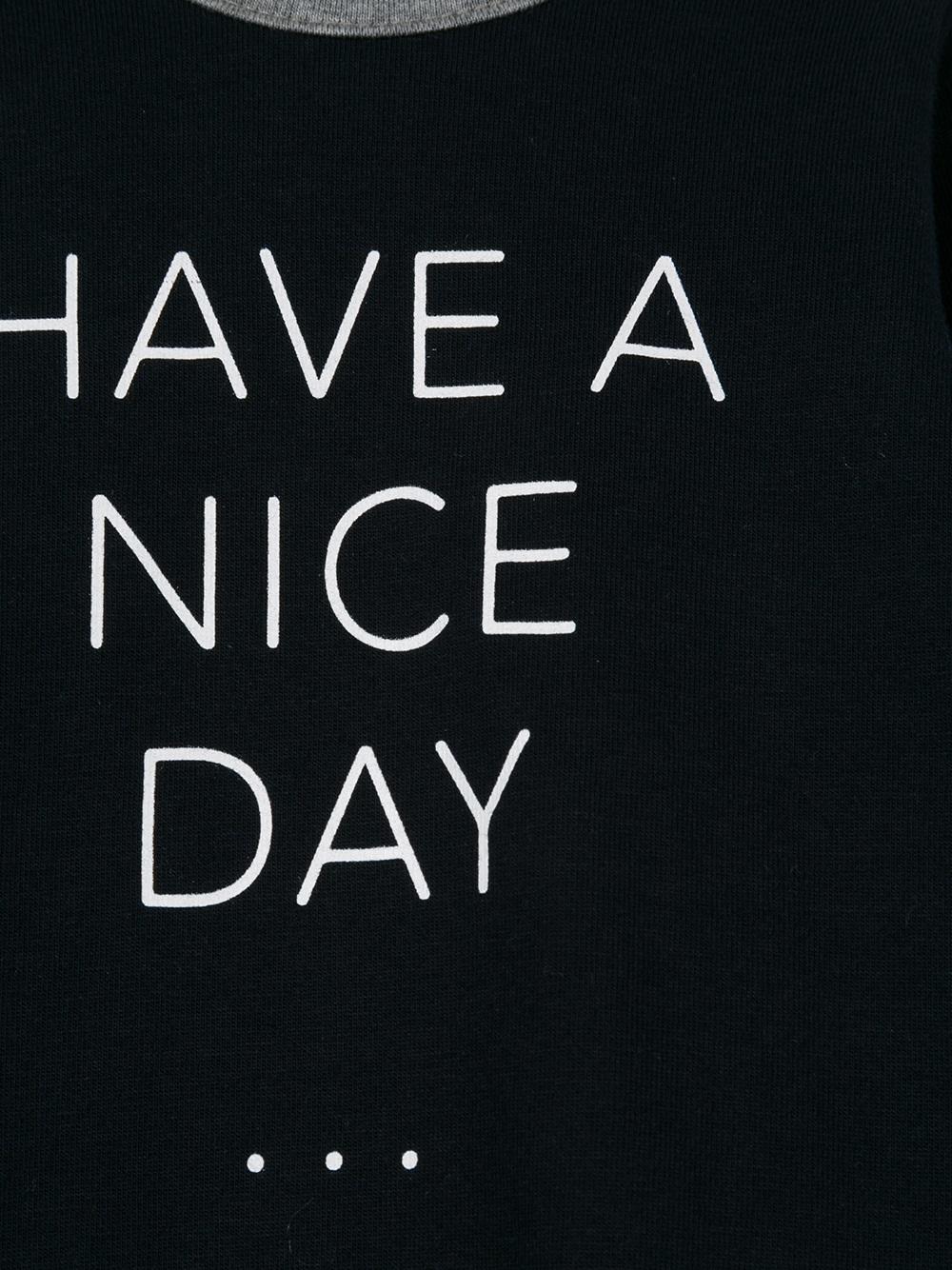 have a nice day printed pyjamas