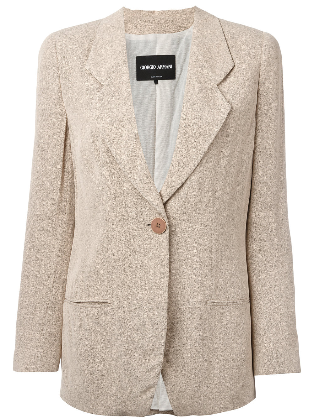 notched lapel blazer