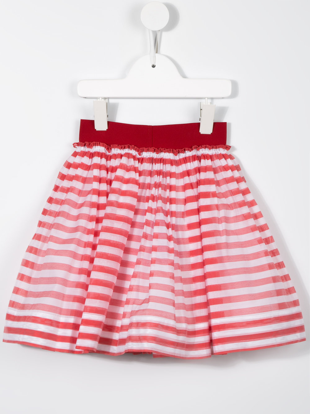 striped skirt