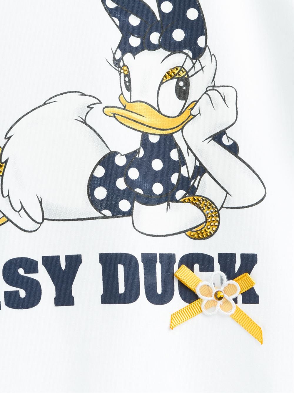 "daisy duck"印花t恤