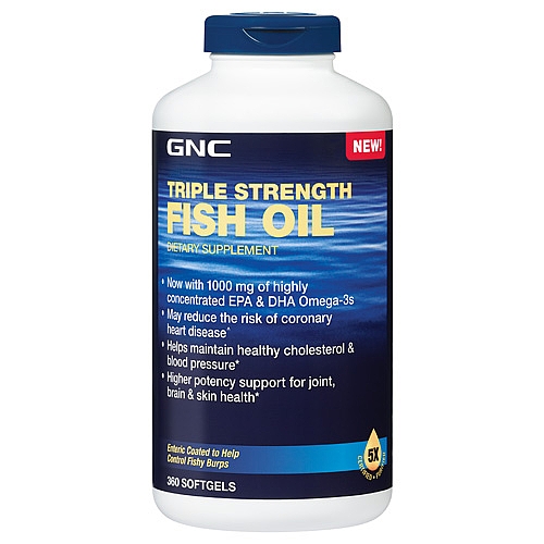 gnc triple strength fish oil