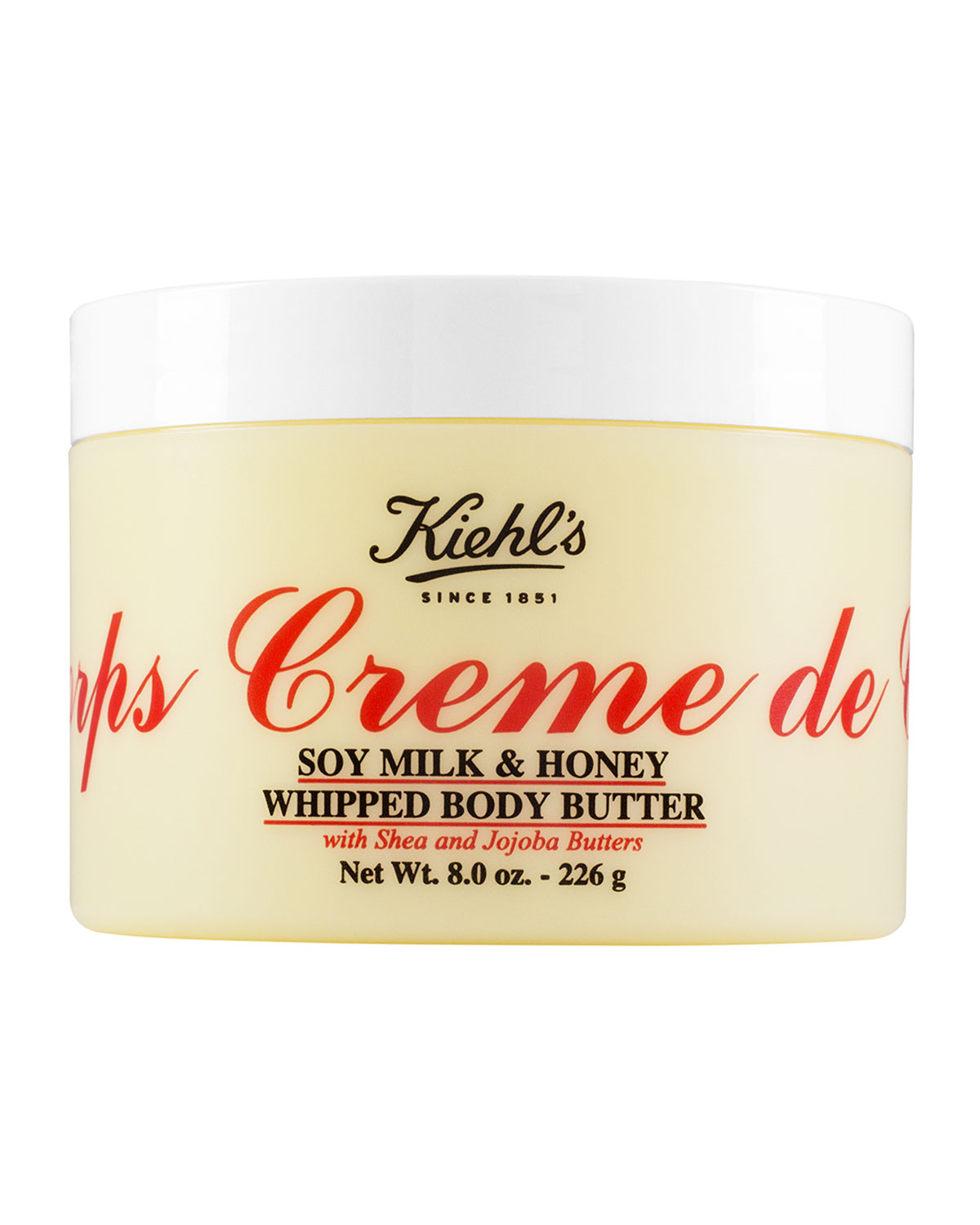 creme de corps soy milk & honey whipped body butter, 8.0 oz.