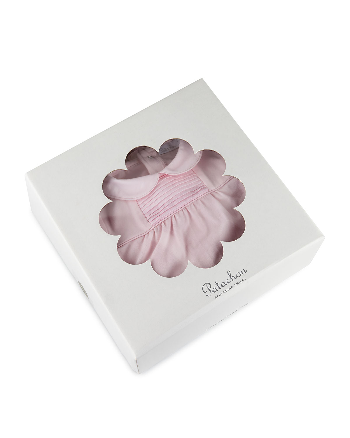 four-piece layette set, pink, size newborn-3 months