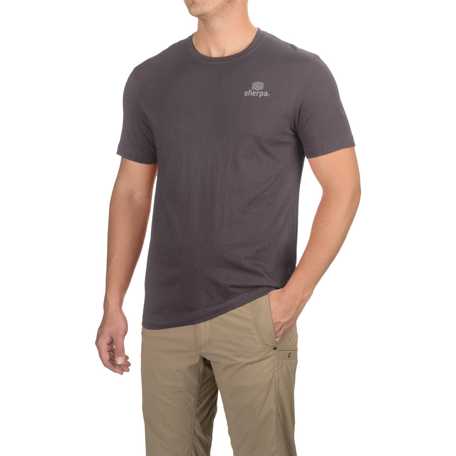 sherpa basecamp t-shirt - organic cotton, short sleeve (for men)