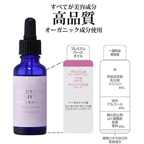 ヴィアローム　エッセンシャルリフトプレミアムローズオイル 20ml フェイス用 オイル美容液