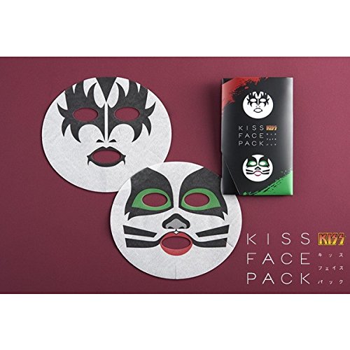 KISSフェイスパックセット KISS FACE PACK　/ ジーン ・ シモンズ　ポール ・ スタンレー　エリック ・ シンガー　トミー ・ セイヤー　セット