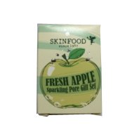 スキンフード サンプル フットリンゴ炭酸毛穴トナーエマルジョン X 5Set +sample 2ea SAMPLE Fresh Apple Sparkling Pore Toner+ Emulsion SK-559
