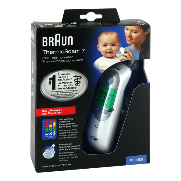 Braun 博朗 耳温计 IRT6520 (0月起适用)