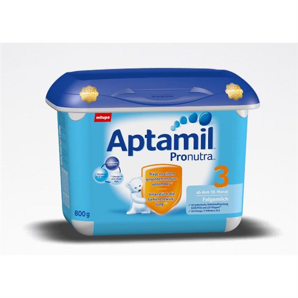 Aptamil 爱他美 Pronutra婴幼儿配方奶粉3 段 (药房版）10个月以上适用 800g