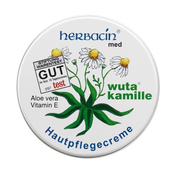 wutakamille贺本清洋甘菊护肤霜铁盒含芦荟和维生素e75ml