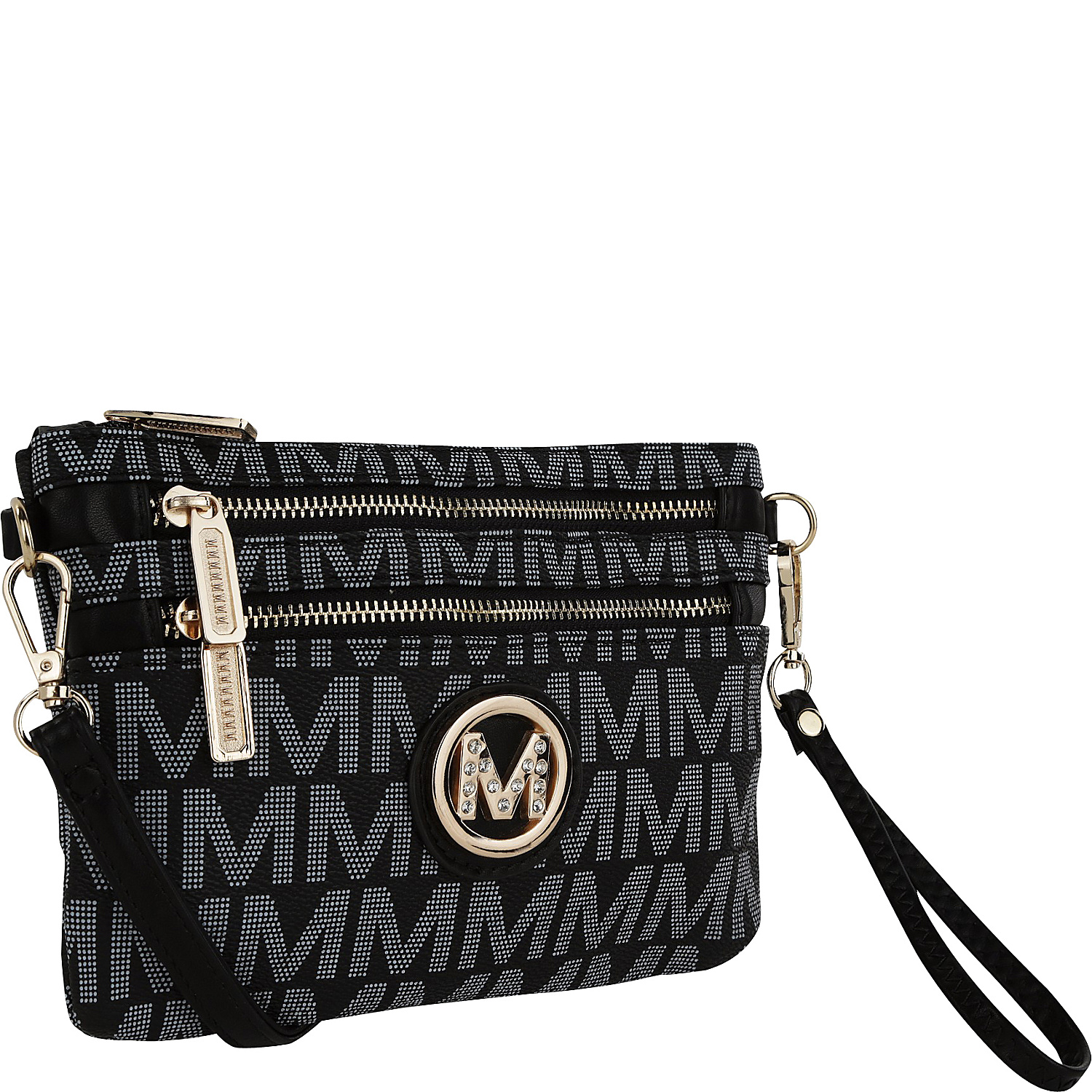 Geneve M Signature Crossbody & Wristlet