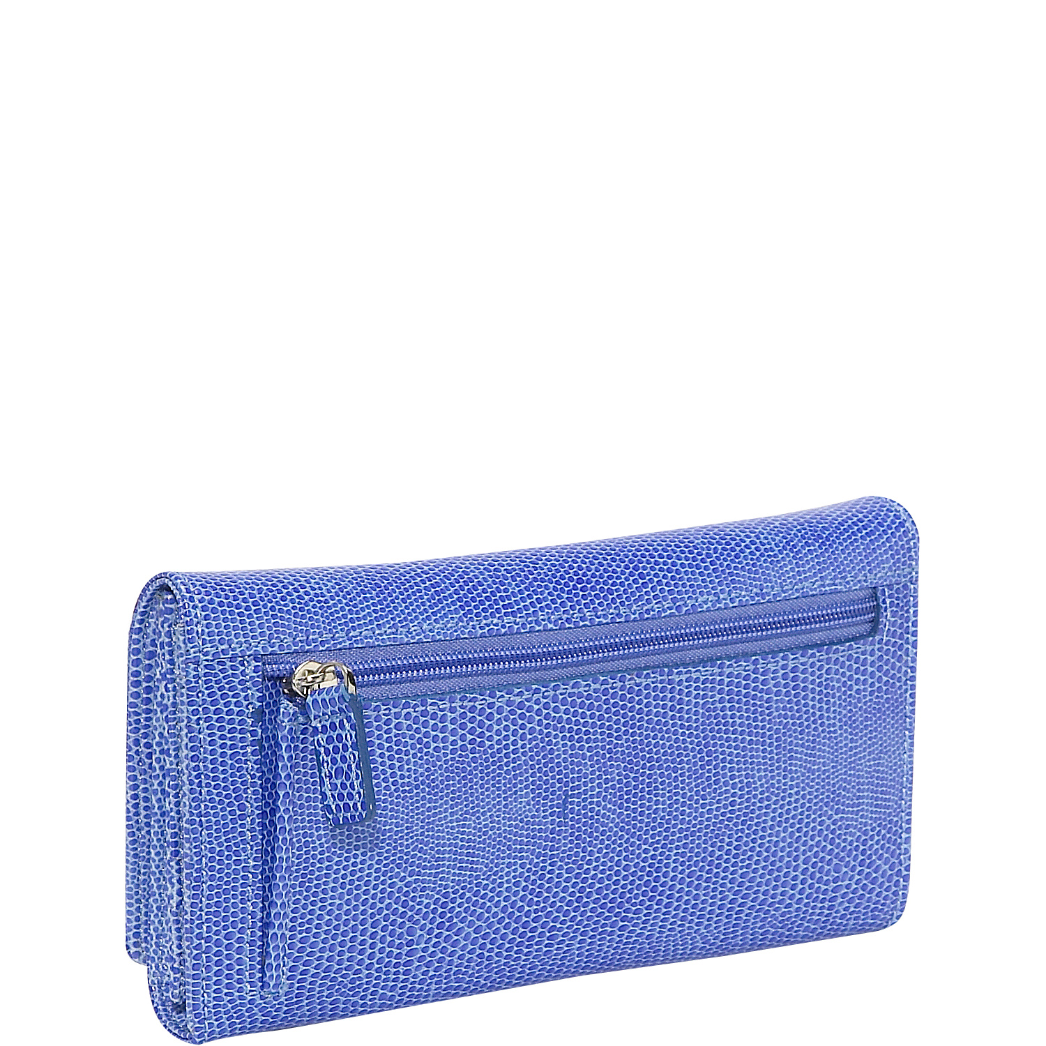 Lizard Calf Continental Clutch Wallet