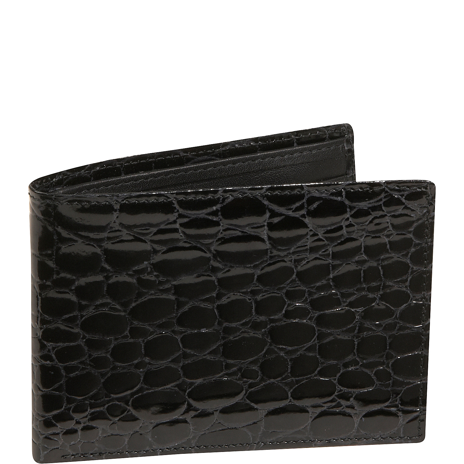 Crocodile Bidente Wallet with Passcase