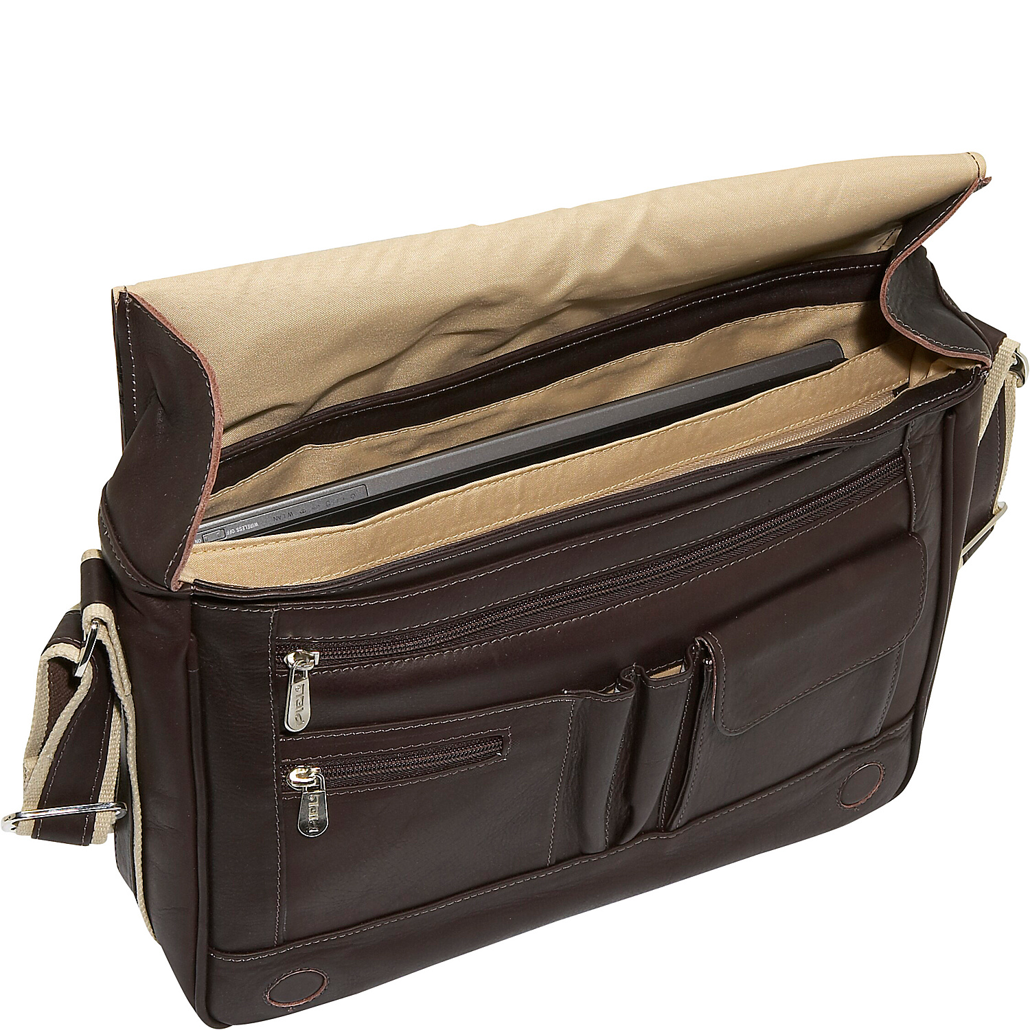 Four-Section Urban Laptop Messenger