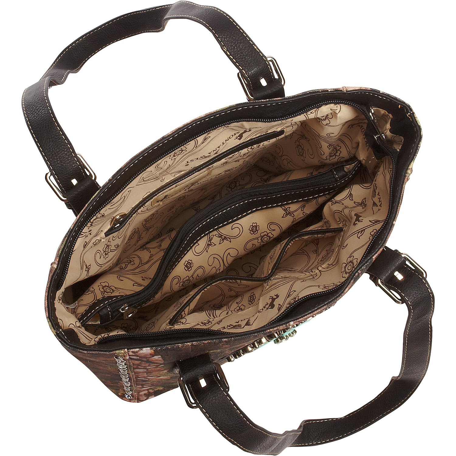 Spiritual Collection Camouflage Handbag