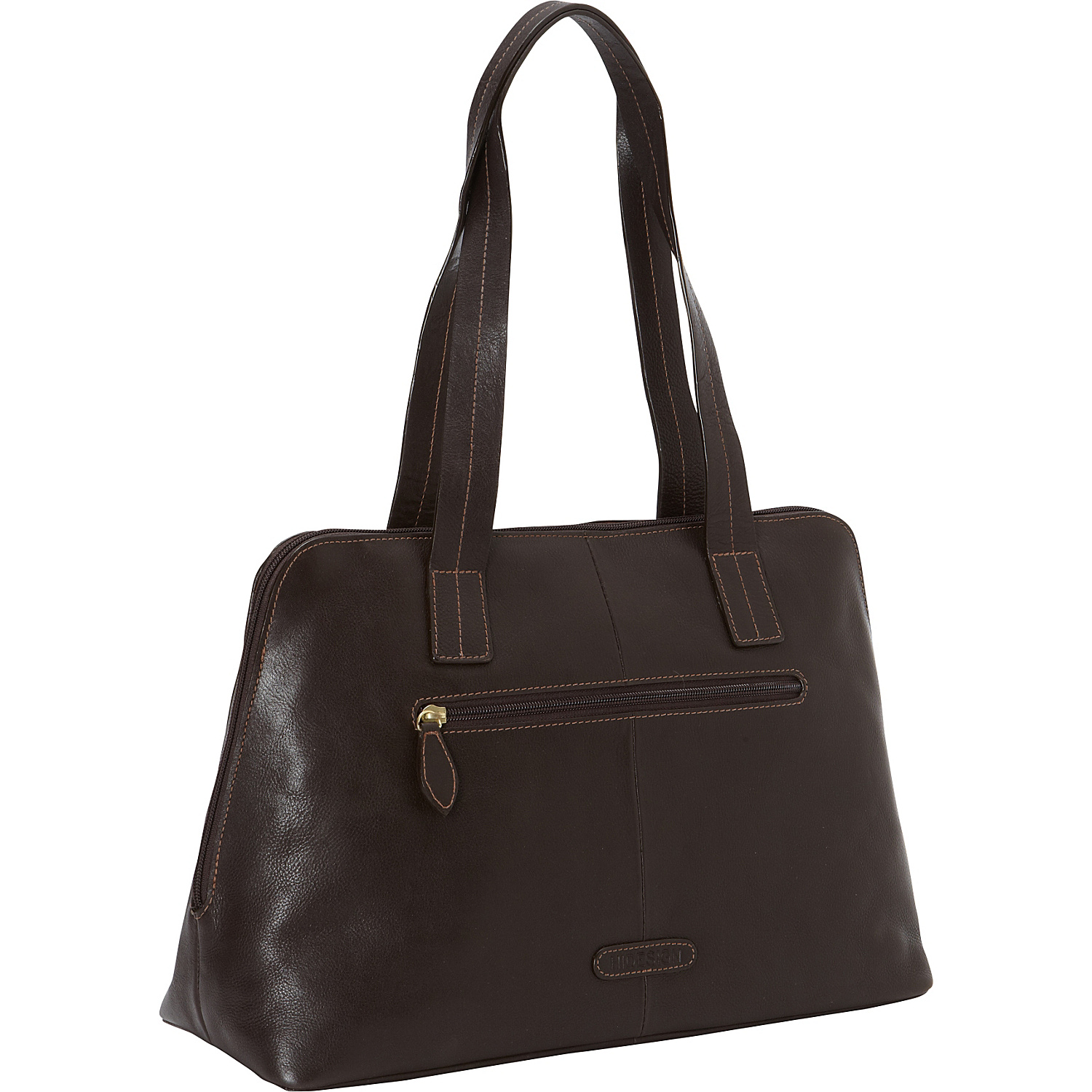 Cerys Leather Multi-Compartment Tote