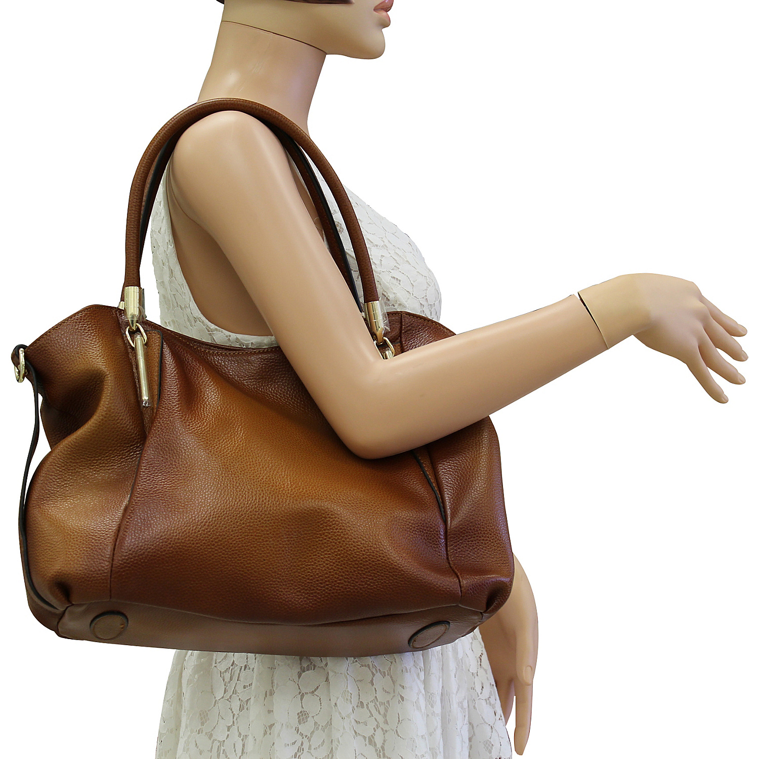 Amedea Leather Tote