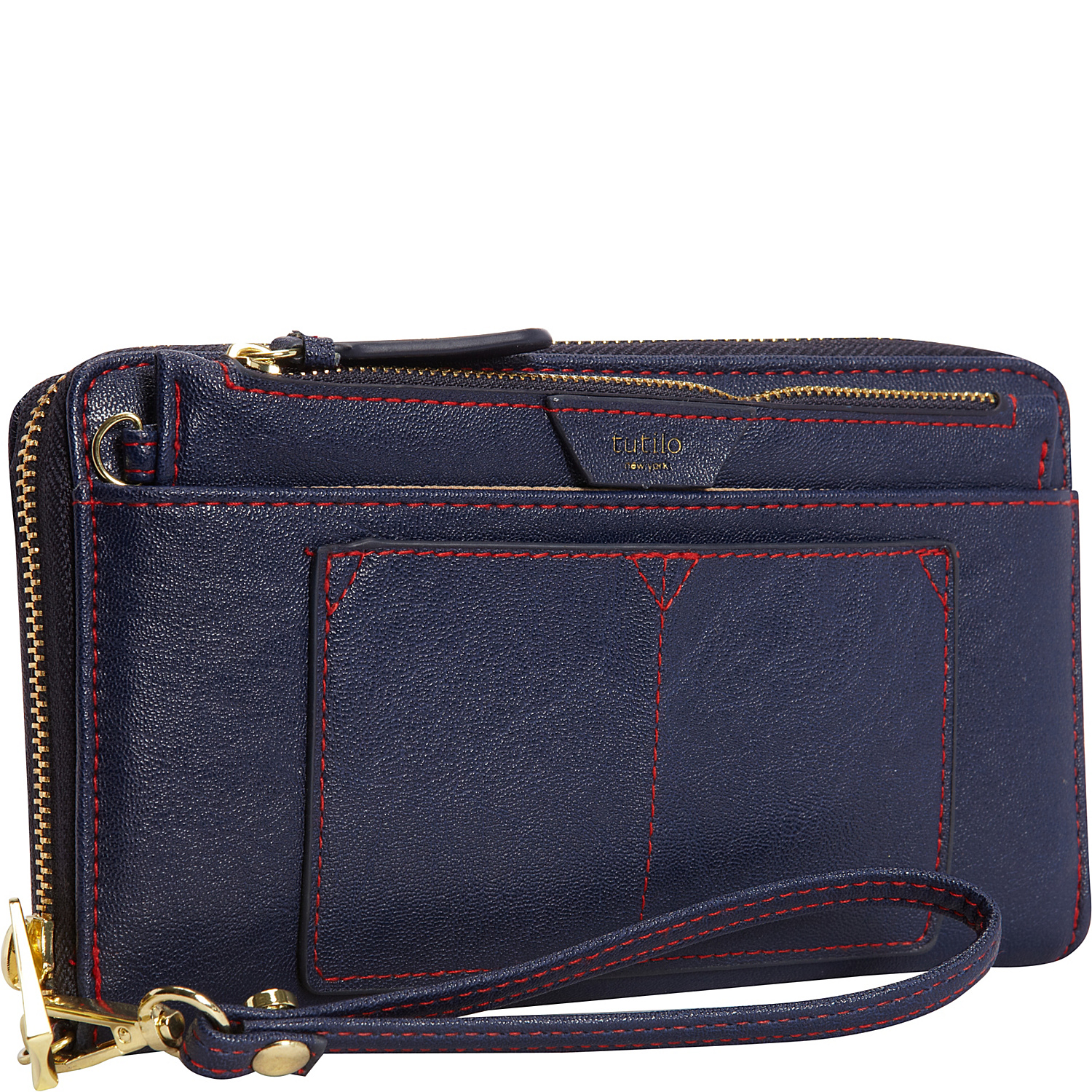 Feature Extra Large Zip Around RFID Blocking Wristlet Wallet