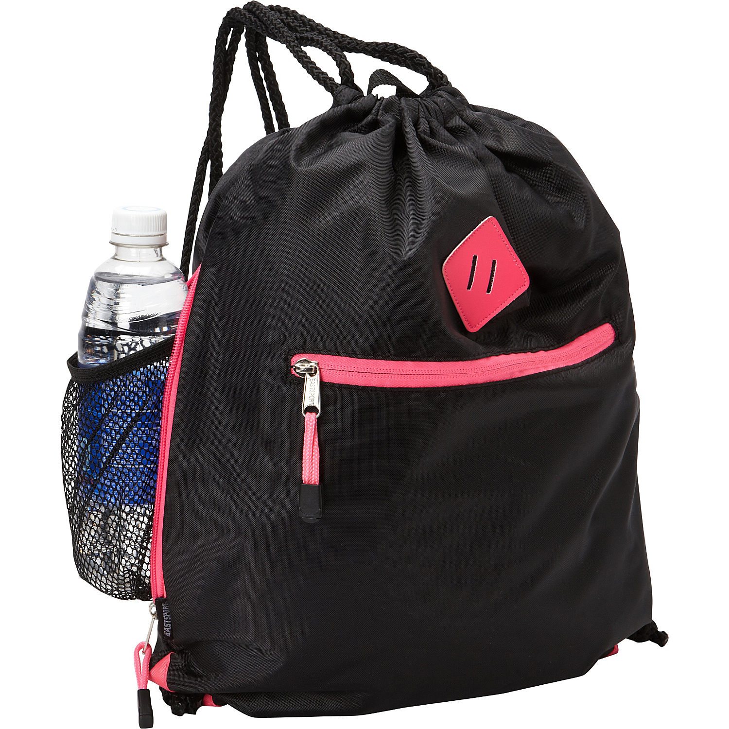 Diamond Patch Drawstring Sackpack