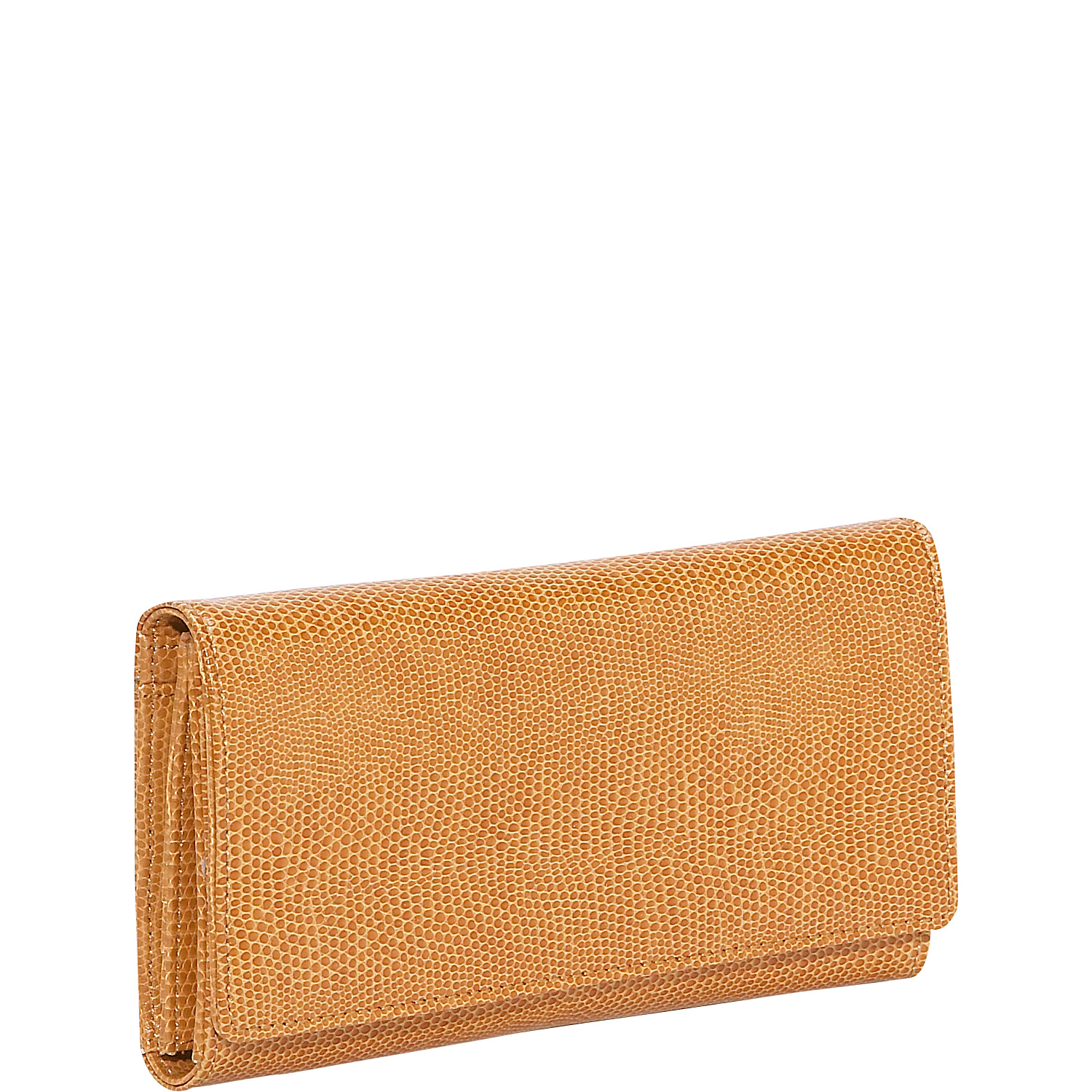 Lizard Calf Continental Clutch Wallet