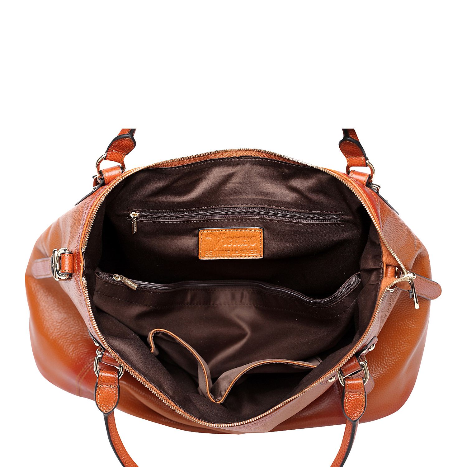 Ryder Leather Shoulder Tote Handbag