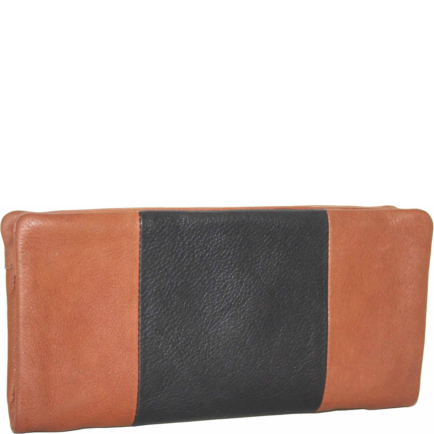 Zip Around Wallet with Exterior Pocket