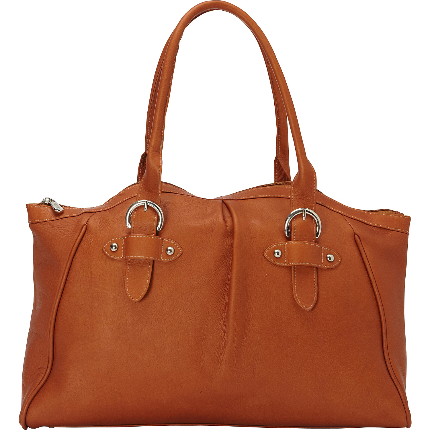 Large Top-Zip Shoulder Bag