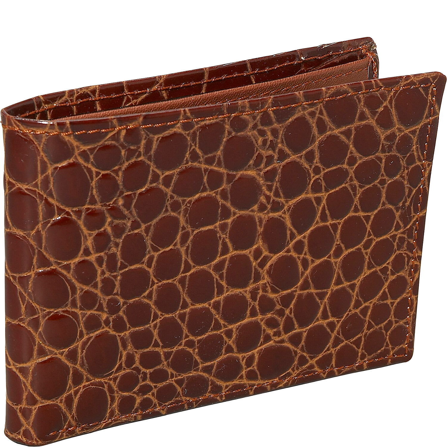 Crocodile Bidente Slim Wallet