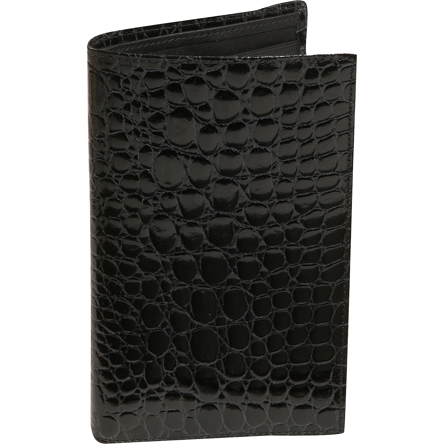 Crocodile Bidente Large Credit Card Secretary