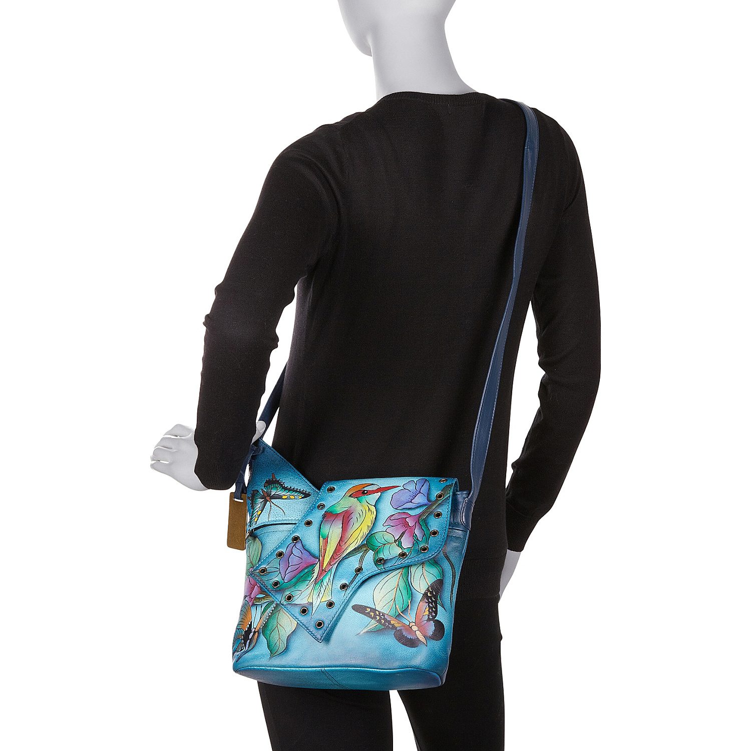 Abstract Flap Bag