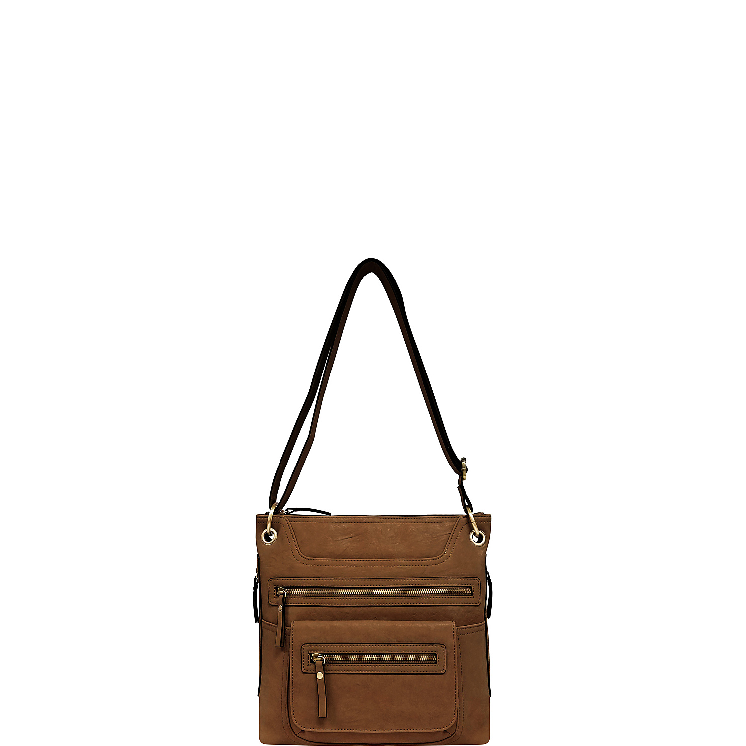 Multi Zip Crossbody