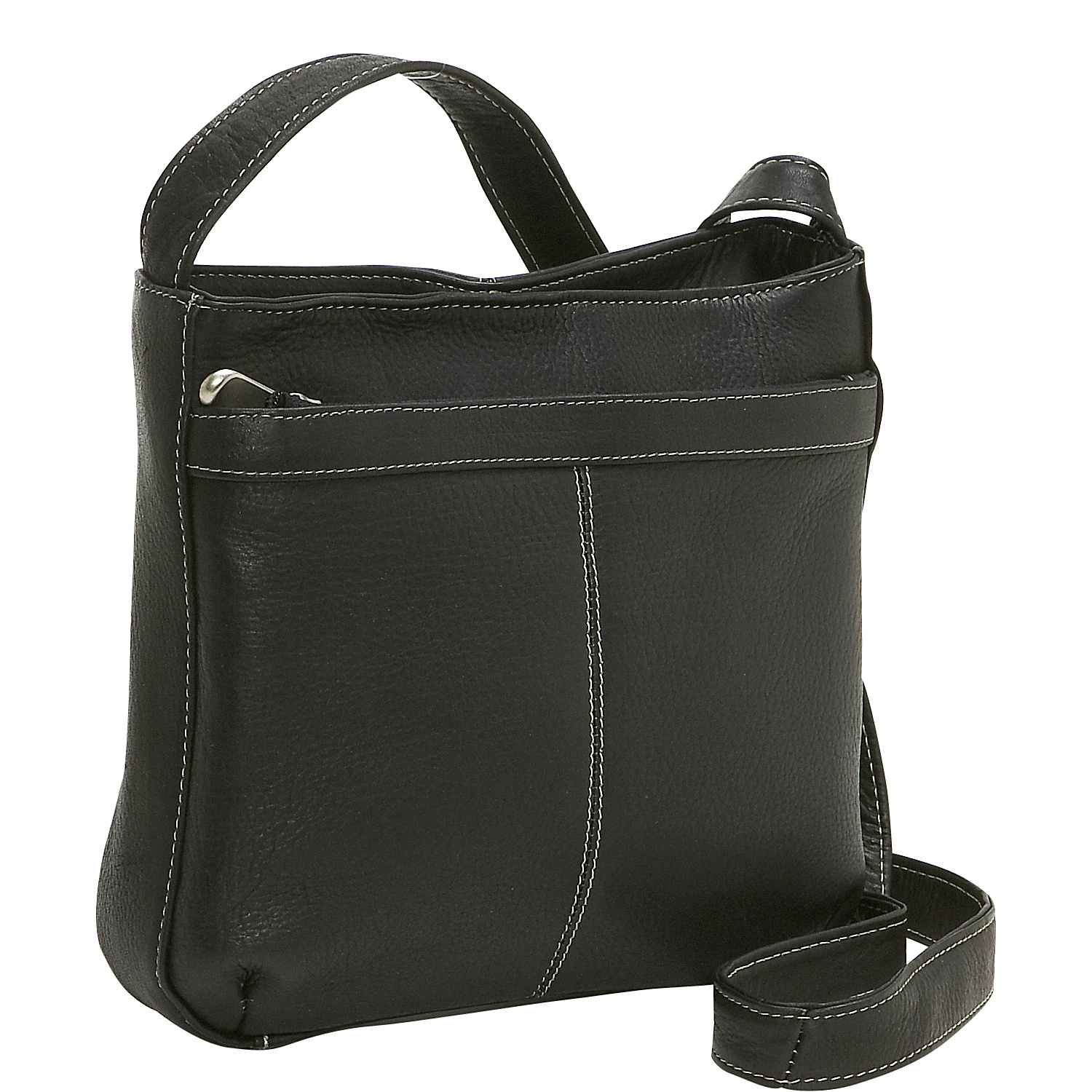 Shoulder Bag w/Exterior Zip Pocket