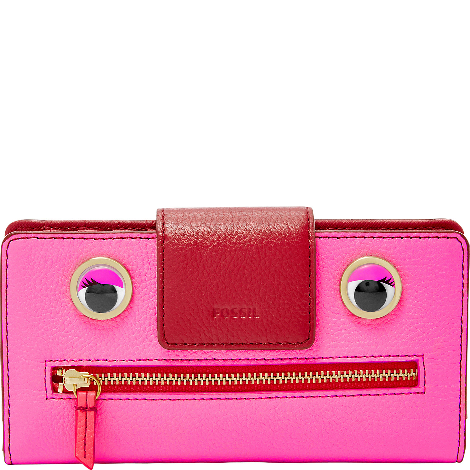 Emma RFID Tab Leather Clutch