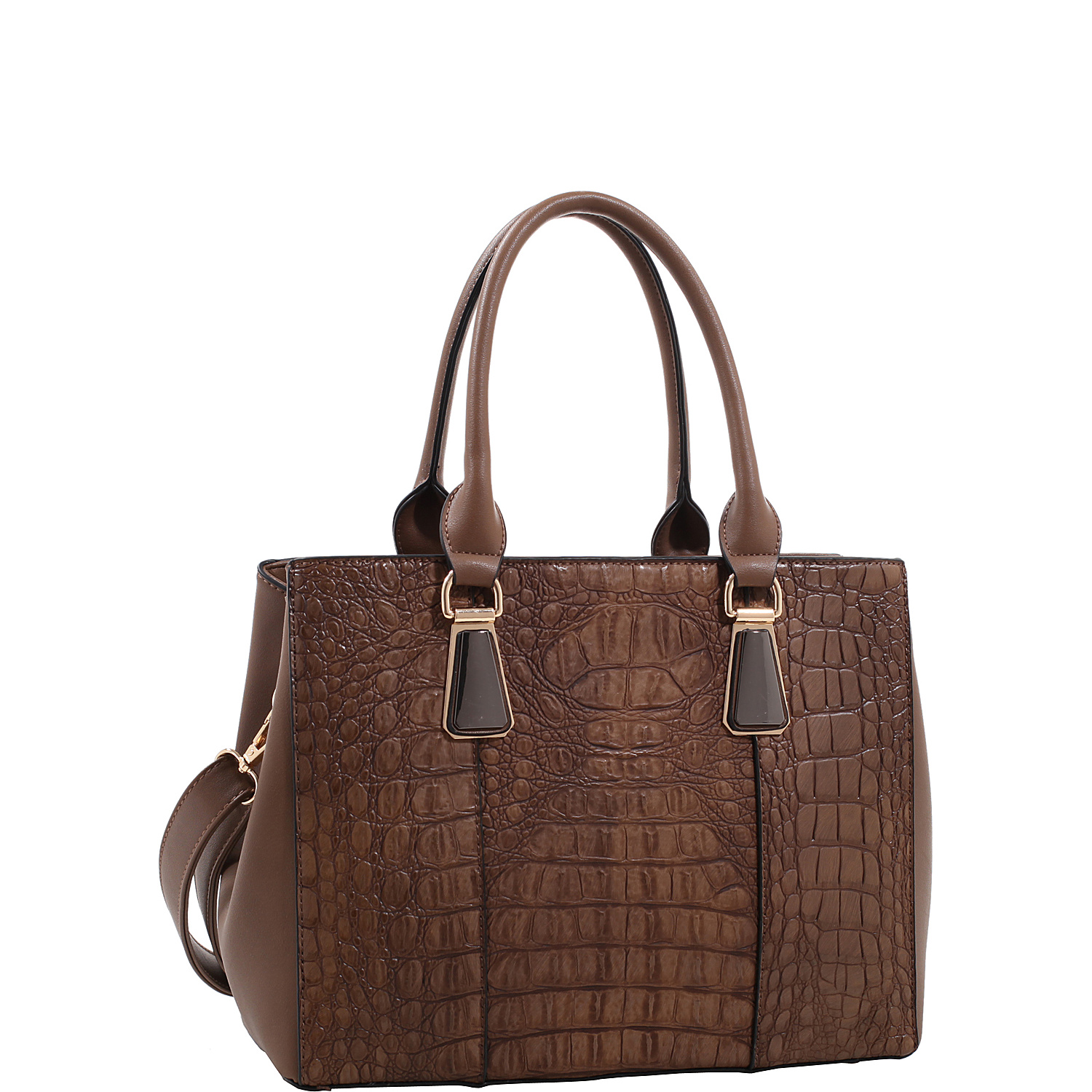 Willow Crocodile Leather Tote