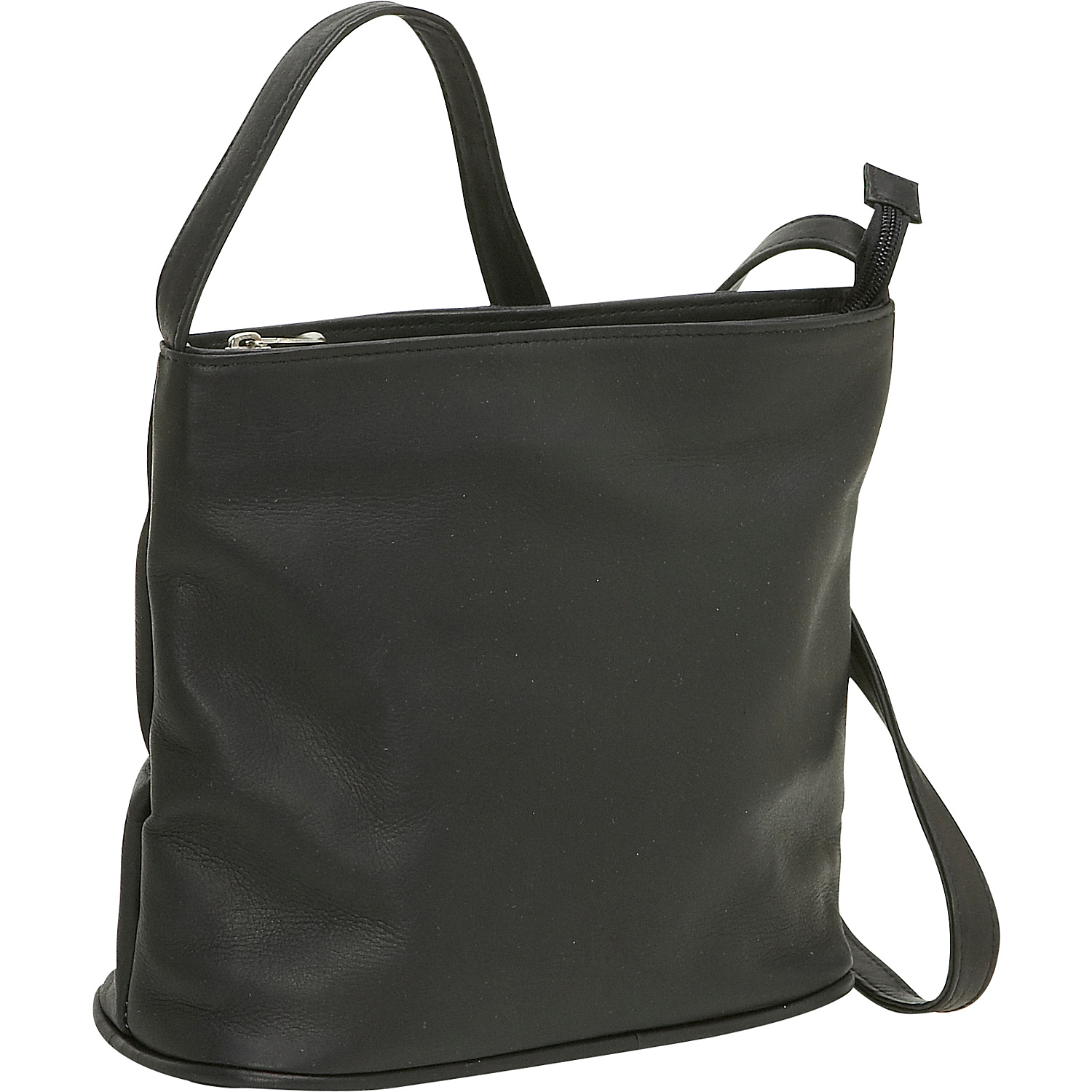 Zip Top Shoulder Bag