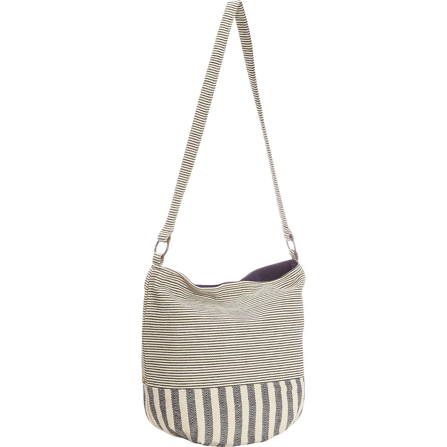 Dual Print Cotton Shoulder Bag