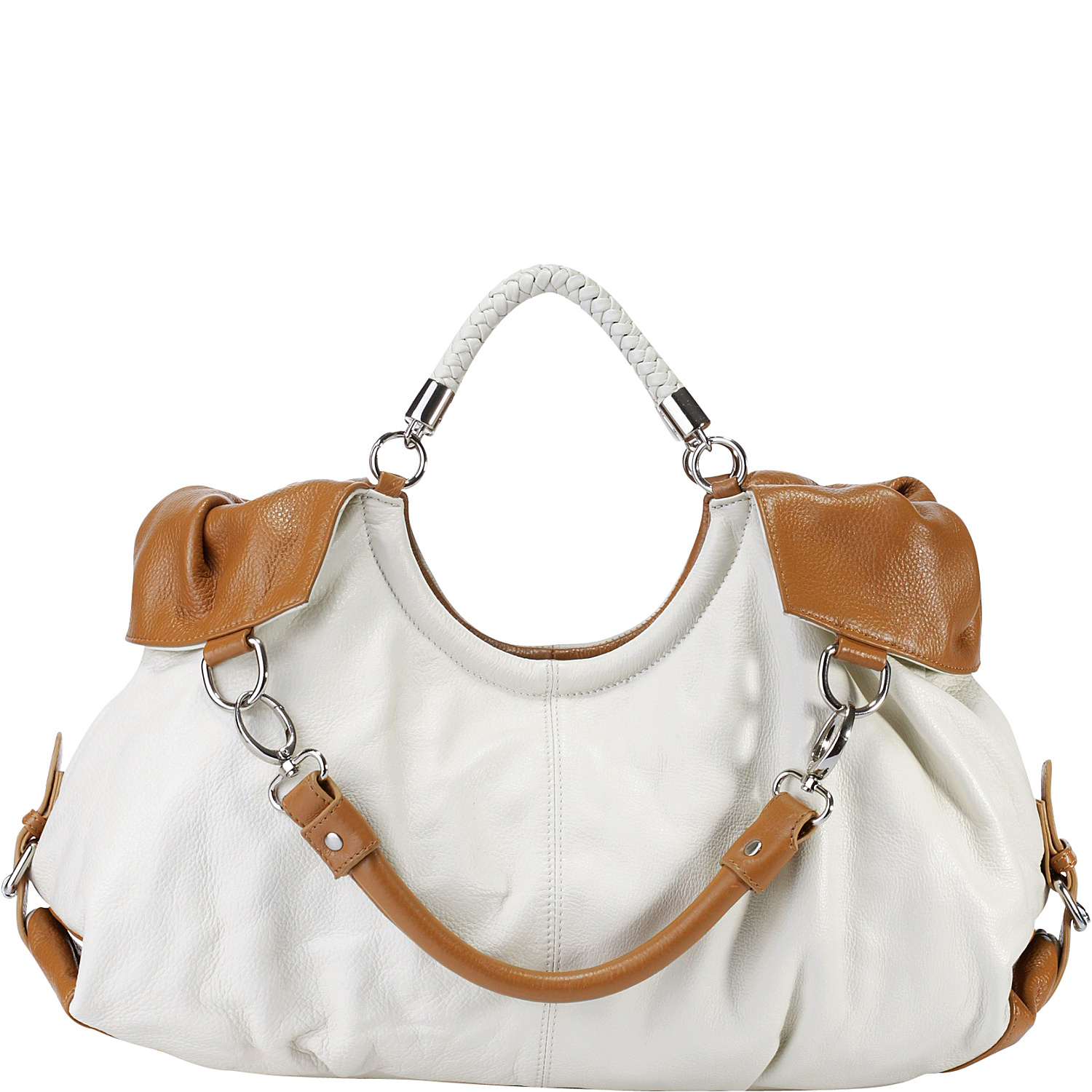 Maselle Italian Leather Hobo