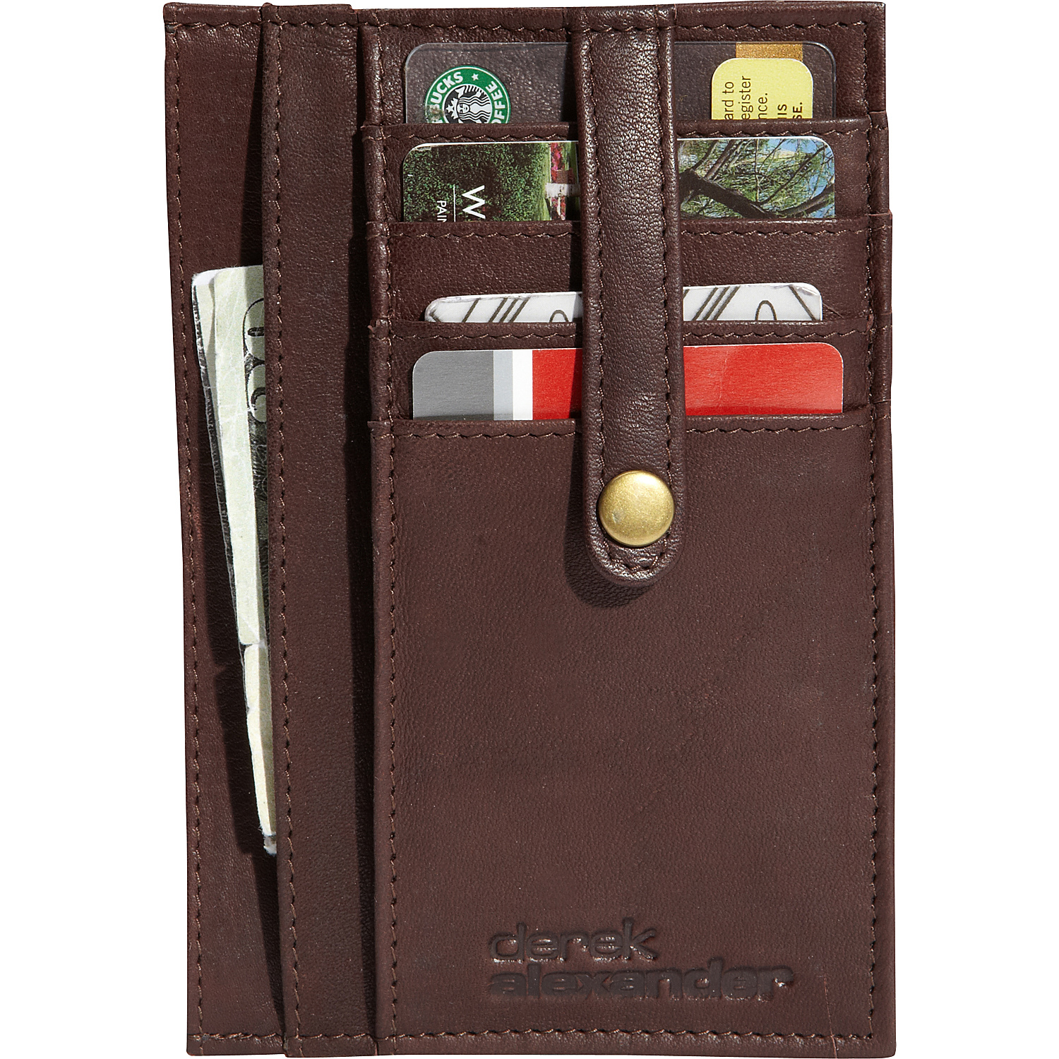 Multi Pocket Double Side Card Holder