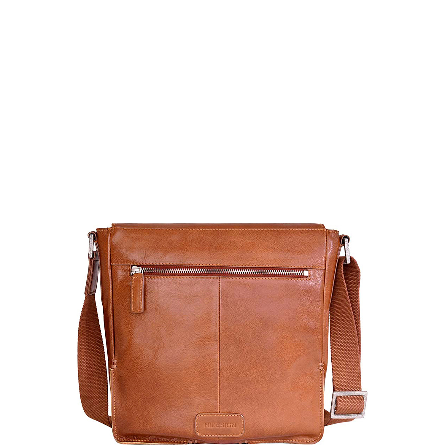 Fred Leather Business Laptop Messenger Crossbody Bag