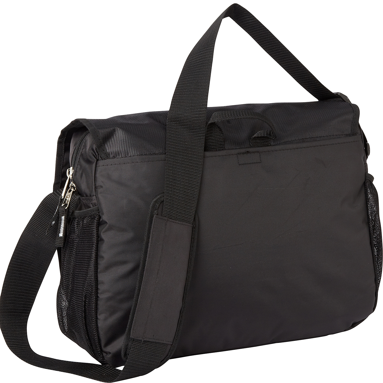 Double Buckle Laptop Messenger