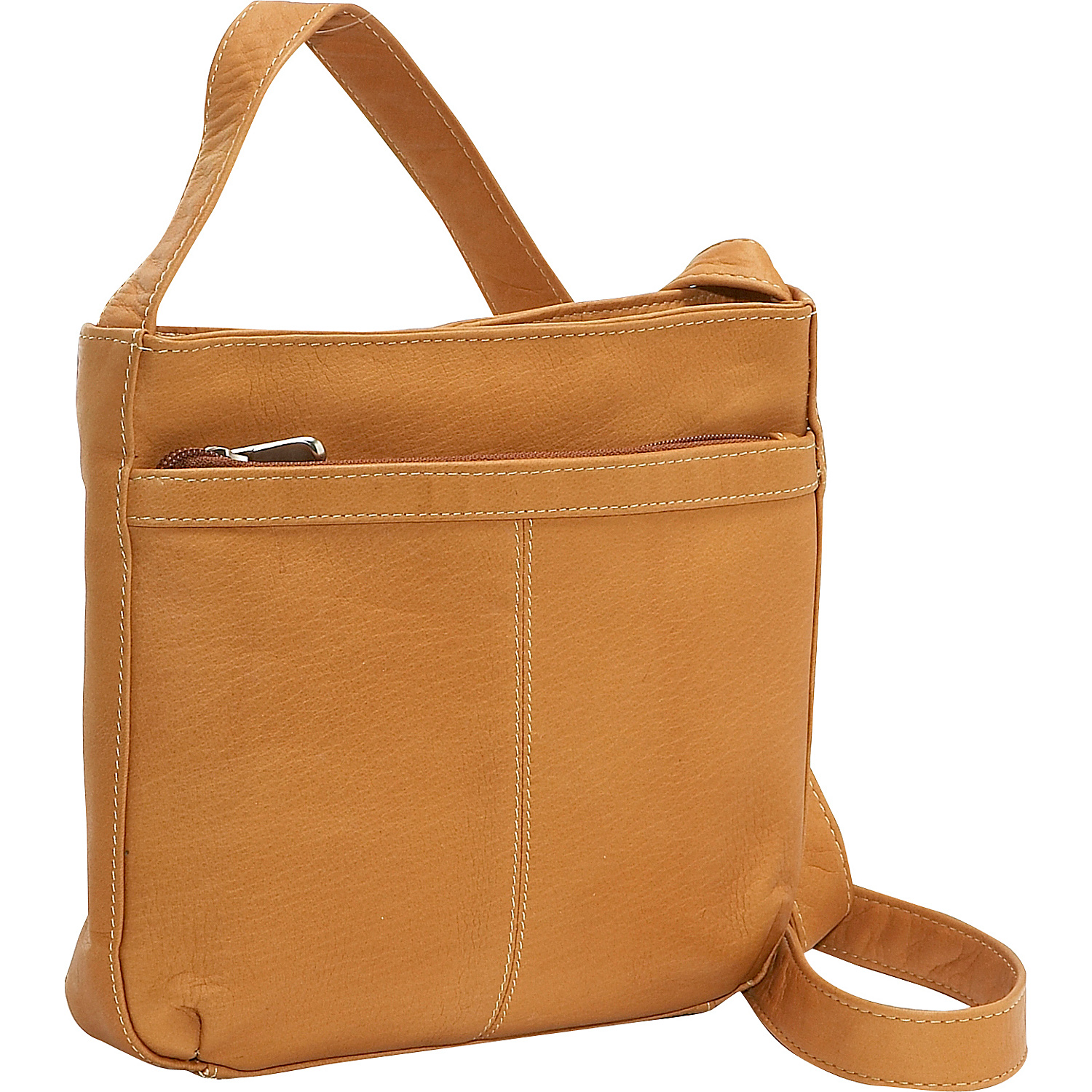 Shoulder Bag w/Exterior Zip Pocket