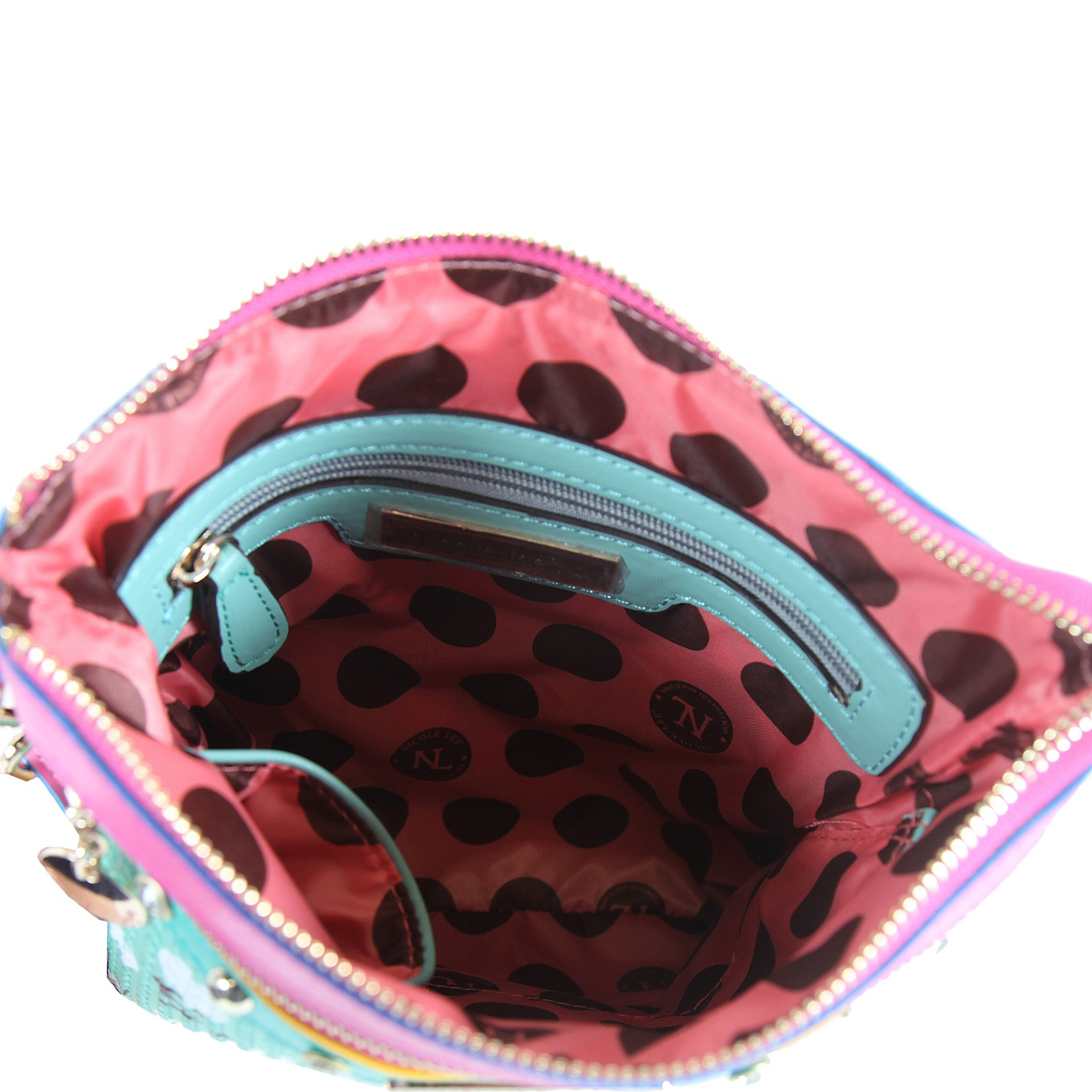 Cupcake Dog Print Cross Body