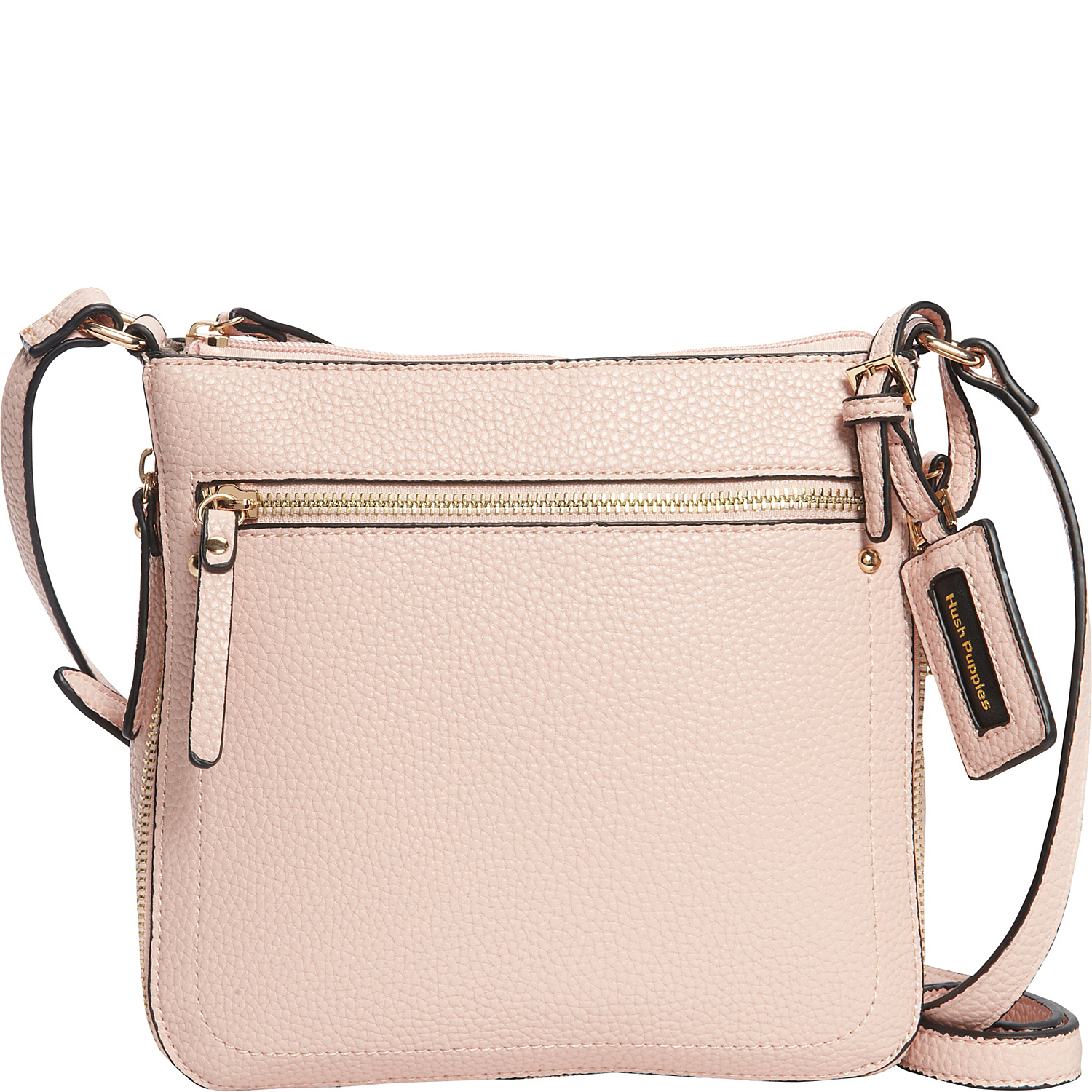 Contouring Zipper Crossbody