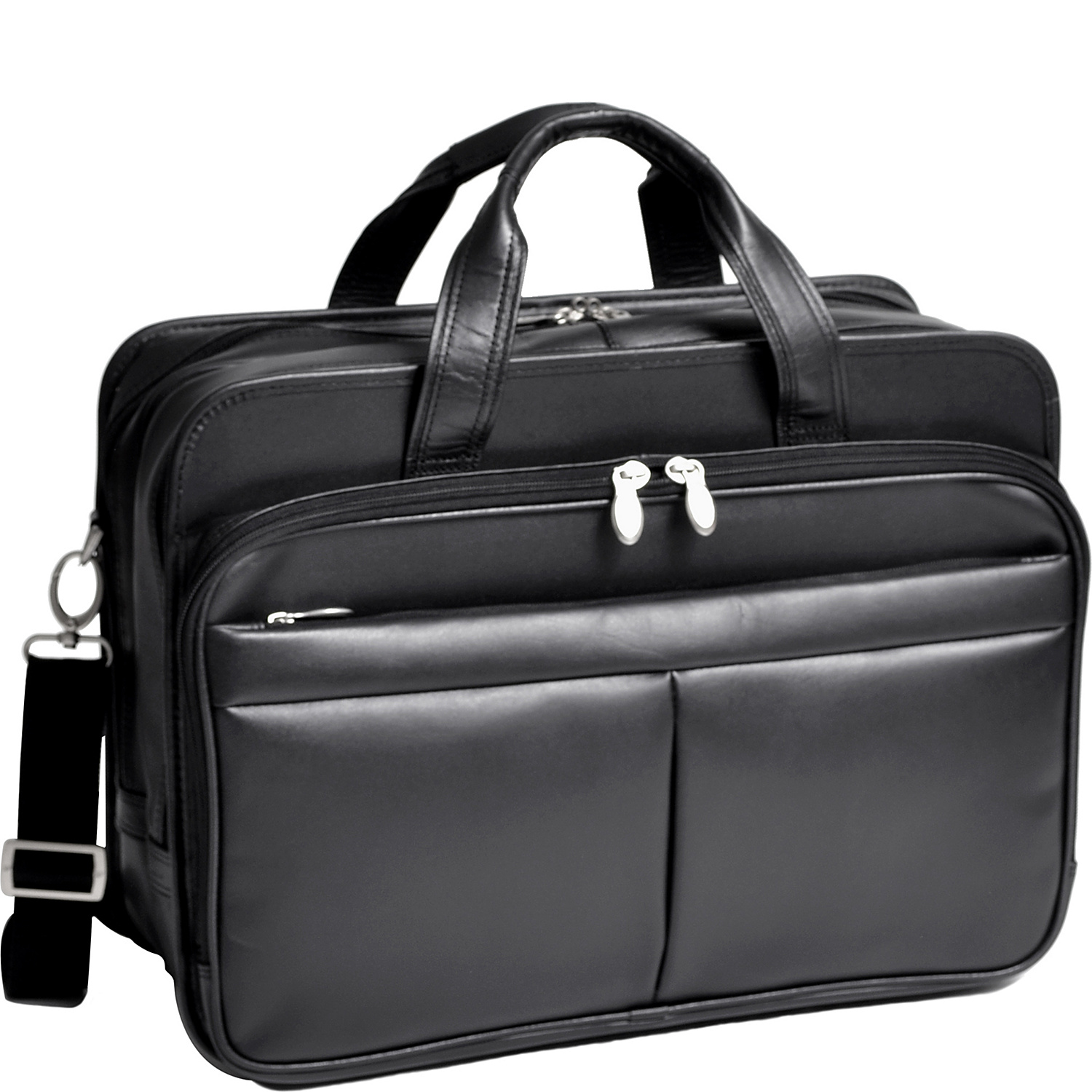 Walton Leather 17" Expandable Laptop Case