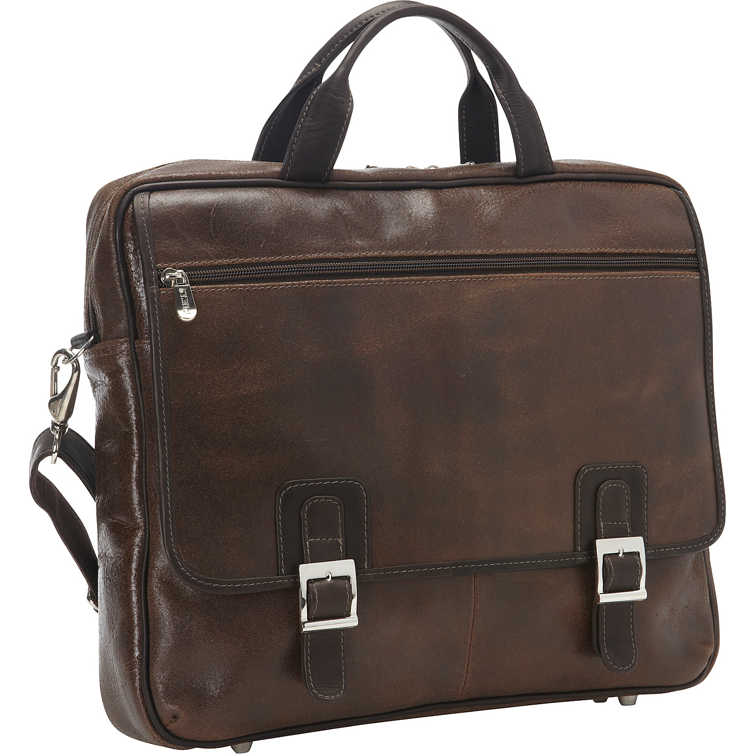 Vintage Leather Laptop Business Case