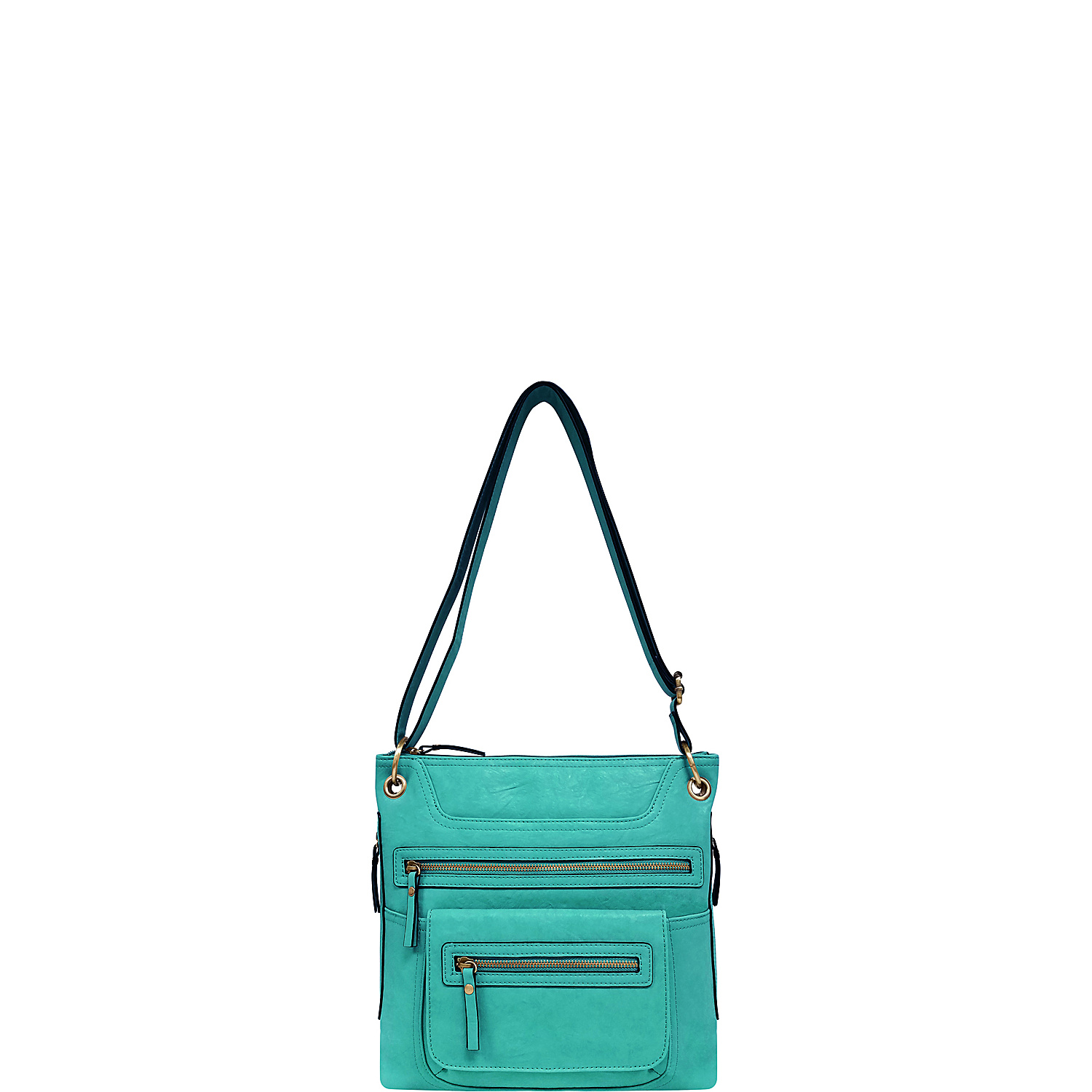 Multi Zip Crossbody