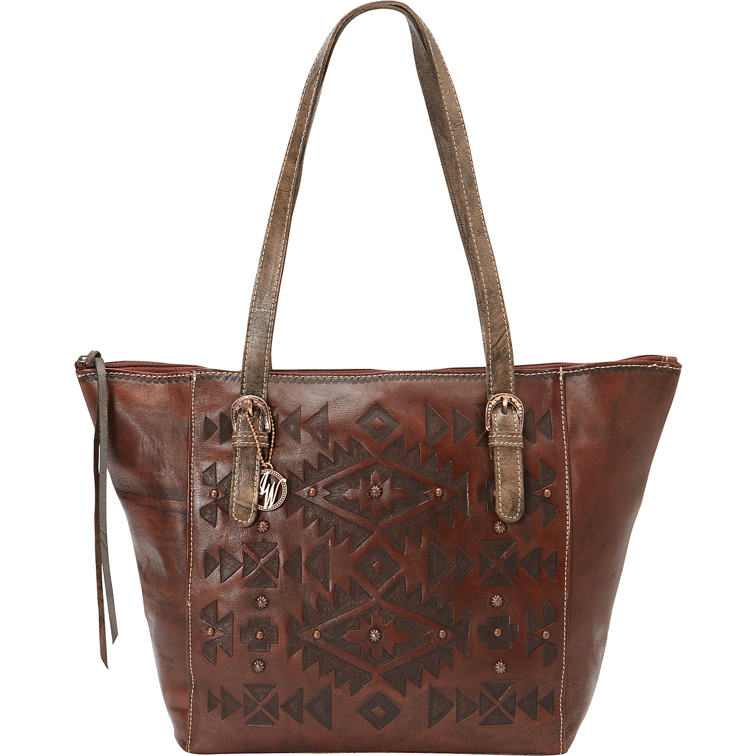 Mystic Shadow Zip Top Bucket Tote