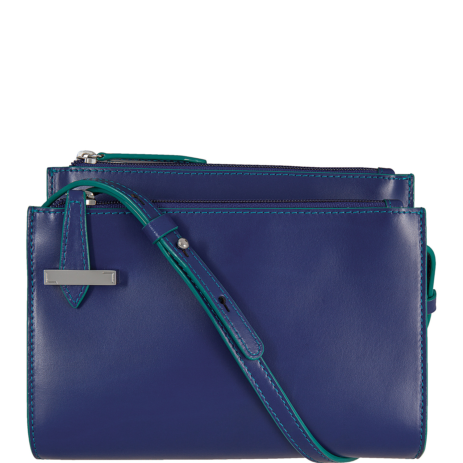 Audrey Trisha Double Zip Wallet On A String