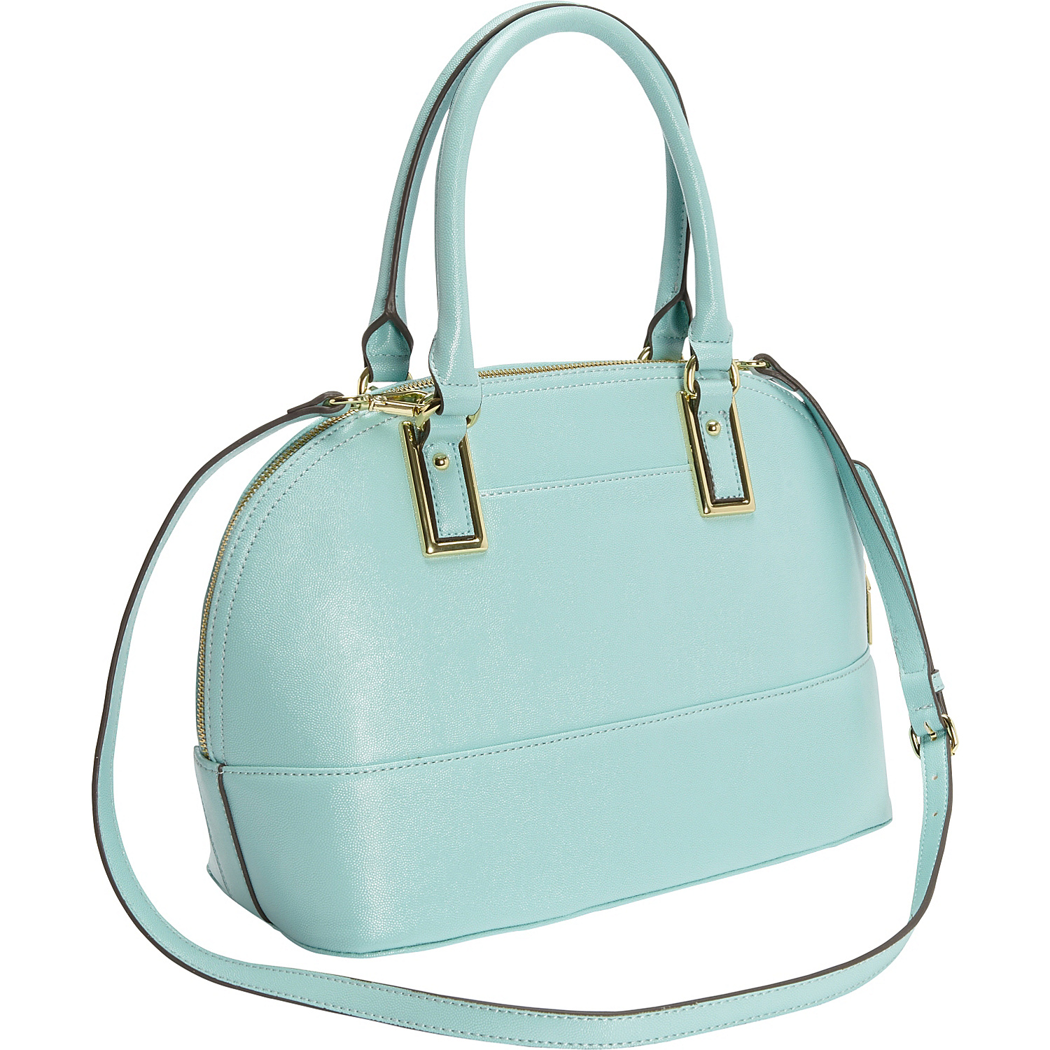 Shimmer Down Dome Satchel