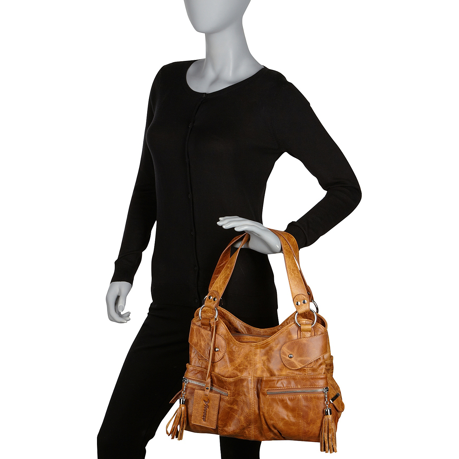 Athena Italian Leather Handbag